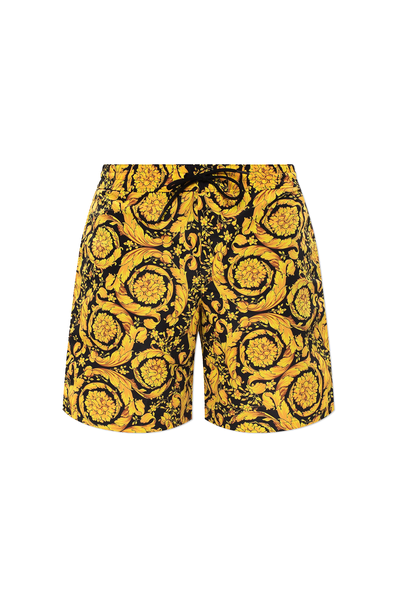 Yellow Baroque motif swim shorts Versace - Vitkac AS